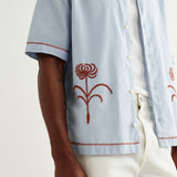 KEATS SS SHIRT DAHLIA EMBROIDERY