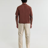 CURZON SS SHIRT DRAPEY TENCEL TWILL