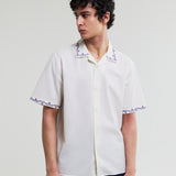 DIDCOT SS SHIRT CROSS STITCH BORDER