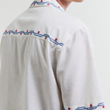 DIDCOT SS SHIRT CROSS STITCH BORDER