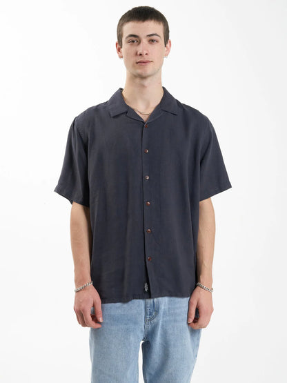 HEMP MINIMAL THRILLS BOWLING SHIRT