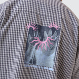 TRANSMISSION SHORT SLEEVE CROPPED SHIRT