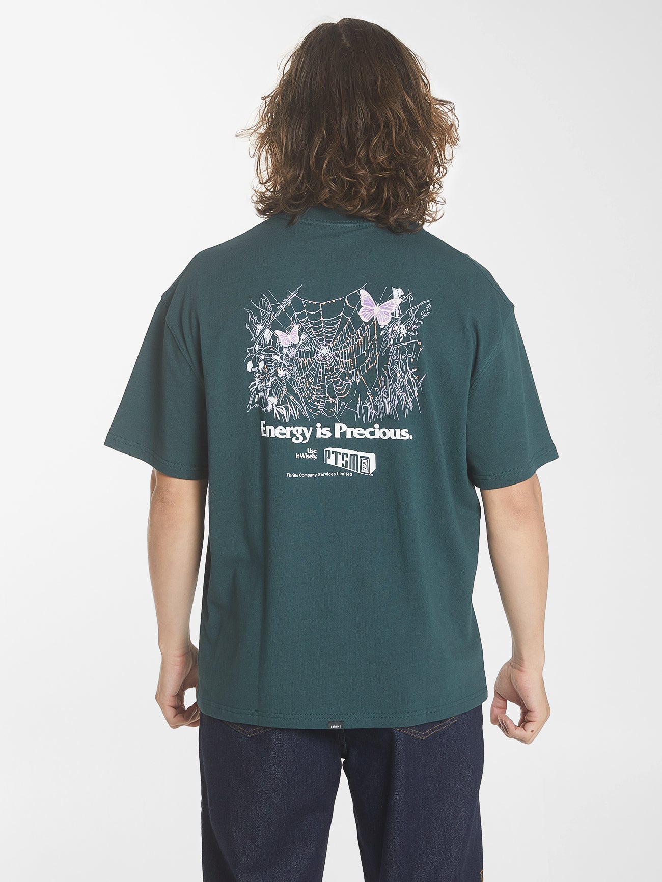 ENERGY IS PRECIOUS BOX FIT TEE