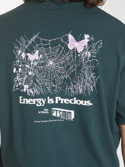 ENERGY IS PRECIOUS BOX FIT TEE