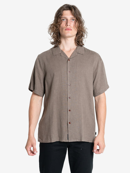 HEMP MINIMAL THRILLS BOWLING SHIRT