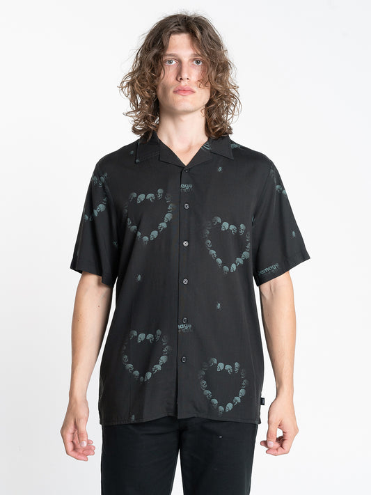 CONTROLLED DAMAGE BOWLING SHIRT