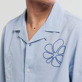 COREY LS SHIRT CROSS STITCH DOODLE