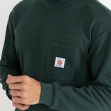 VINTAGE POCKET LS  WAFFLE