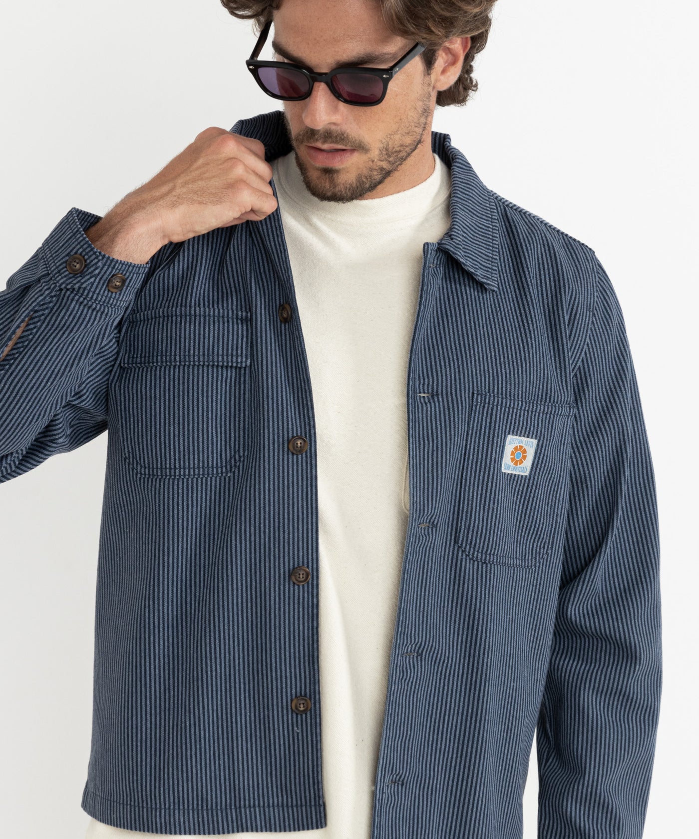 HICKORY STRIPE WORK SHIRT