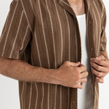 WEST WINDS STRIPE SS SHIRT