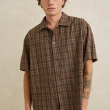 RELAXED BRADY CHECK SS SHIRT