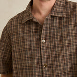 RELAXED BRADY CHECK SS SHIRT