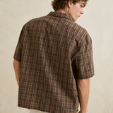 RELAXED BRADY CHECK SS SHIRT