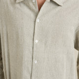 BANK STRIPE LS SHIRT
