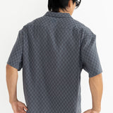 LEADS RELAXED CHECK SS SHIRT