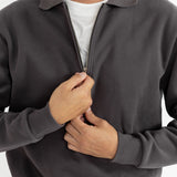 QUARTER ZIP FLEECE