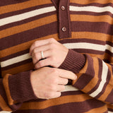 STRIPED RUGBY SWEATER