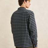 JACQUARD CHECK LS SHIRT
