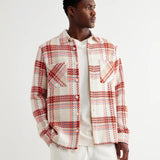WHITING OVERSHIRT PLAID WEAVE